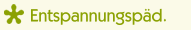 Entspannungsp&auml;d.